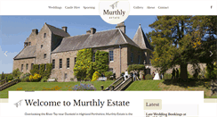 Desktop Screenshot of murthly-estate.com