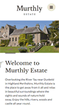 Mobile Screenshot of murthly-estate.com